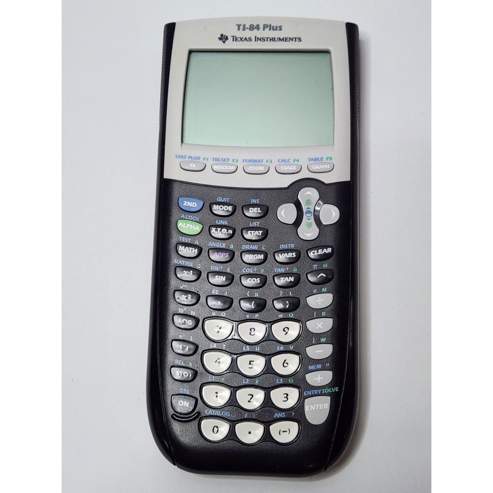 Texas Instruments TI‑84 Plus Graphing Calculator – Tested, Working, With Cover